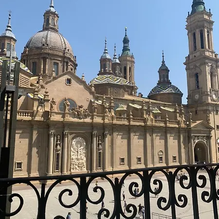 Vtz El Balcon A La Basilica V - Vistas Inmejorables A La Basilica Del Pilar! 公寓 萨拉戈萨